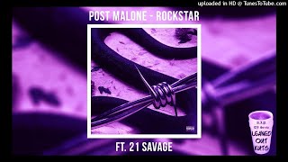 Post Malone x 21 Savage  rockstar SLOWED [upl. by Lerej109]