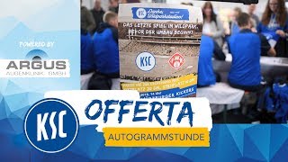 KSCAutogrammstunde offerta 2018 [upl. by Iat175]