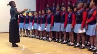 Mhatlane High School Choir 11 [upl. by Paul]