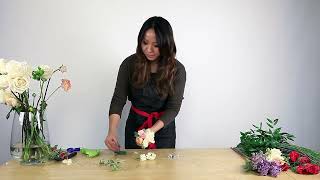 How to make a corsage [upl. by Anemaj]