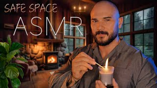 ASMR Personal Attention in your Cozy Cabin  Gentle Sleep Whispers  Rain amp Fireplace Sounds [upl. by Kared23]