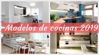 100 modelos 🎛 de cocinas modernas 2019 [upl. by Terraj]