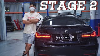 BMW F30 328i Stage 2 Tune  Project A [upl. by Suicul]