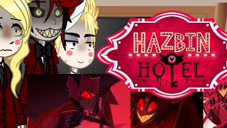 Hazbin Hotel react to Alastor  Hazbin Hotel x Gacha  GCRV [upl. by Elianore]