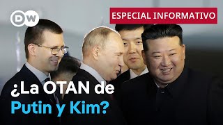 Rusia y Corea del Norte pactan alianza de defensa mutua con intercambio de armas y tecnología [upl. by Neyuq]