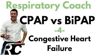 Respiratory Therapy  CPAP vs NIV in Congestive Heart Failure [upl. by Strephon]