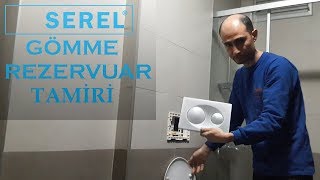 SEREL GÖMME REZERVUAR SİFON SU KAÇIRIYOR TAMİRİ NASIL YAPILIR [upl. by Sparke]