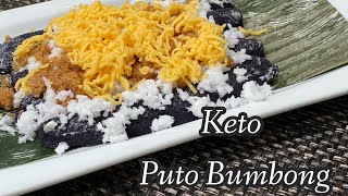 keto PUTO BUMBONG  healthy version  low carb and sugar free [upl. by Abbe]