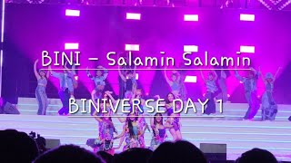 BINI  Salamin Salamin BINIVERSE D1 bini biniverse ppop [upl. by Lindell762]