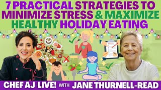 7 Practical Strategies to Minimize Stress amp Maximize Healthy Holiday Eating with Jane ThurnellRead [upl. by Oisangi222]