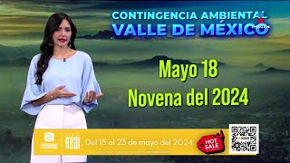 Suspenden la novena Contingencia Ambiental en el Valle de México [upl. by Tuttle239]