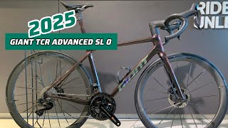 2025 GIANT TCR ADVANCED SL 0  SHIMANO DURA ACE DI2  CADEX WHEELSET [upl. by Aila]