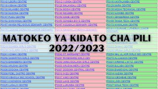 MATOKEO YA KIDATO CHA PILI 20222023MATOKEO YA FROM TWO 2022 JInsi ya kutazama Yakitoka [upl. by Derfliw]