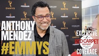 Anthony Mendez Nominee Wonders of Mexico interviewed at Emmys Performers Nominee Reception [upl. by Yesmar]