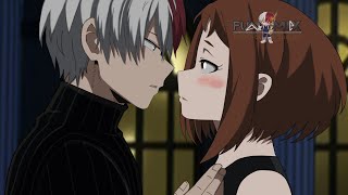 TodoOcha Kiss Only  Todoroki Shoto x Uraraka Ochaco TodoOcha [upl. by Edlitam]