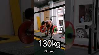 One Arm Pendlay Curl  130KG 👽 [upl. by Haidabo]