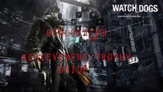 Watch Dogs  99100 Hotspots Location  Geolocated AchievementTrophy Guide [upl. by Miahc]