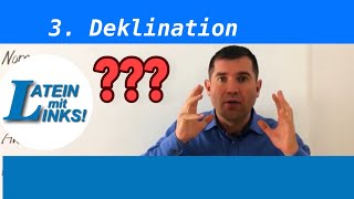 Latein 3 Deklination auch dritte Deklination oder konsonantische Deklination [upl. by Drisko]