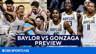 Baylor vs Gonzaga National Championship Preview  CBS Sports HQ [upl. by Gavra]