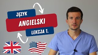 🟢 Język angielski  Lekcja 1 Podstawowe zwroty z języka angielskiego  Angielski dla początkujących [upl. by Milks953]