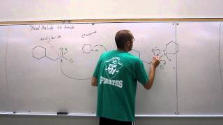 Organic Mechanism  Acid Chloride to Tertiary Amide 008 [upl. by Adiasteb167]