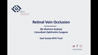 Retinal Vein Occlusion  an overview [upl. by Lefkowitz]