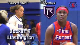 Booker T Washington vs Pine Forest was a SHOW Womens Basketball 2024 basketball highlights [upl. by Lenz752]