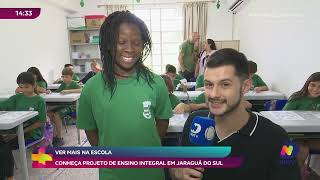 Educação em foco descubra o projeto de ensino integral em Jaraguá do Sul [upl. by Enaerb]