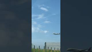 When you spot an aircraft in the middle if the road planesense planecrazy planespotter aircraft [upl. by Carmita]