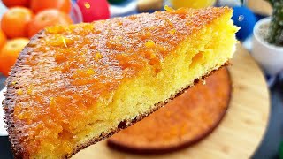 🍊 Fresh orange cake 🍊 Cake à lorange fraîcheكيكة البرتقال إقتصادية و جد لذيذة🤤👌 [upl. by Laraine759]