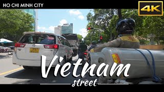 VIETNAM STREET 4K Drive from District 7 to District 1 Ho Chi Minh City [upl. by Rhianna]