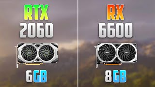 RTX 2060 vs RX 6600  How Big is the Difference [upl. by Namruht]