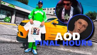 AOD FINAL HOURS new leaf rp MADE BY FuriousFade [upl. by Nalyt]