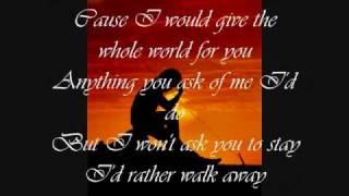 If Your Hearts Not In It by Westlife w lyrics [upl. by Paucker]