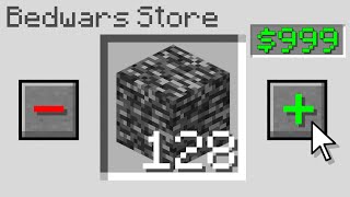 Minecraft Bedwars but i can buy any item in the game [upl. by Netram943]