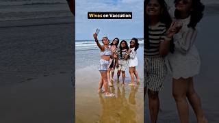 Wives vs Husbands on Vaccation😅 realitycheck comedy funny marriedlife youtubeshorts shorts [upl. by Wentworth]