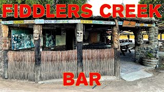 Fiddlers Creek Camp bar in Vioolsdrift Orange River Northern Cape South Africa [upl. by Anitsua847]