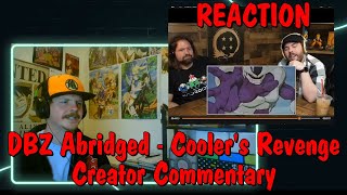 Dragonball Z Abridged Creator Commentary  Coolers Revenge REACTION [upl. by Niwrud]