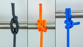 How to Tie Marlinspike Hitch Rolling Hitch Knot Round Turn and Two Half Hitches Knot [upl. by Casimire129]