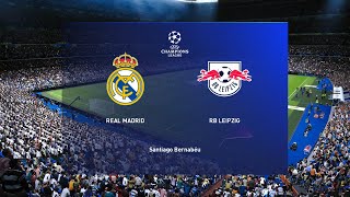 REAL MADRID vs RB LEIPZIG  Vuelta Octavos de Final UEFA Champions League 232024  Dream Patch [upl. by Aiello609]