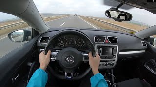 Volkswagen Scirocco POV  14 TSI 122hp  Sunday Drive [upl. by Hamil435]