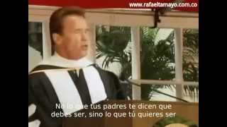 Arnold Schwarzenegger Discurso Las seis reglas del exito subtítulos español [upl. by Hnaht982]