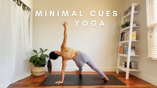 40Min Intermediate Yoga w Music  Minimal Cues Yoga [upl. by Dorcy]