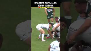 REACTION TOP14 J25 JOSUA TUISOVA rugby viralvideo shortvideo youtubeshorts viral tiktok top [upl. by Jovitta]