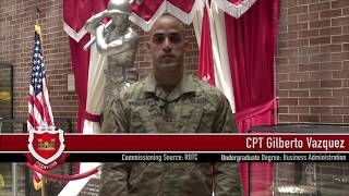 U S Army Engineers CPT Gilberto Vazquez Interview [upl. by Arev]