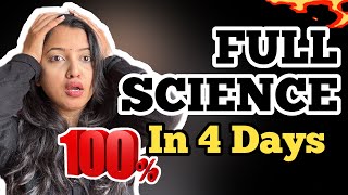 SCORE 100100 IN SCIENCE IN 4 Days 😱  SECRET STUDY STRATEGY  Class 9  Class 10  SHUBHAM PATHAK [upl. by Lleroj]