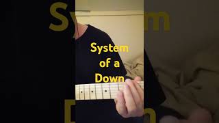 SOAD  quotHoly Mountainsquot Intro cover riff [upl. by Eseneg]