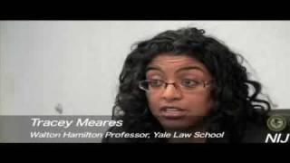 Tracey Meares 3 of 6 Understanding Deterrence and Legitimacy in Law Enforcement  NIJ [upl. by Eahc]