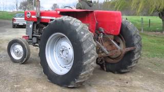 Massey Ferguson 165 with power steering [upl. by Kissee]