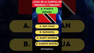 Capitales de Centroamérica y el Caribe preguntas quiz capitales culturageneral americacentral [upl. by Hgielsa536]